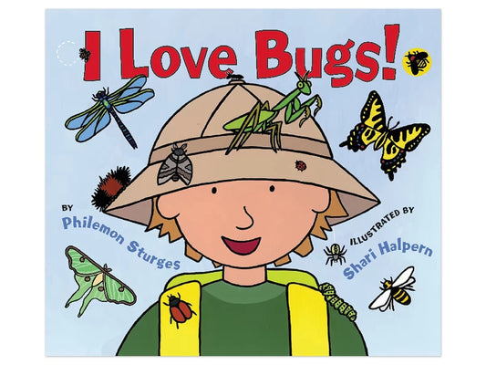 I Love Bugs! Hardcover Book - US 2720