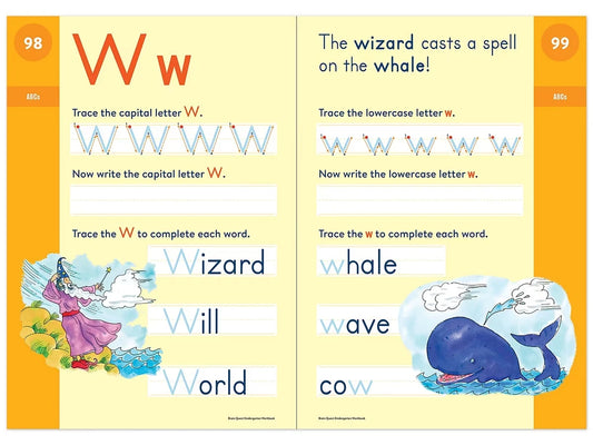 Brain Quest Workbook - Kindergarten - US 8344