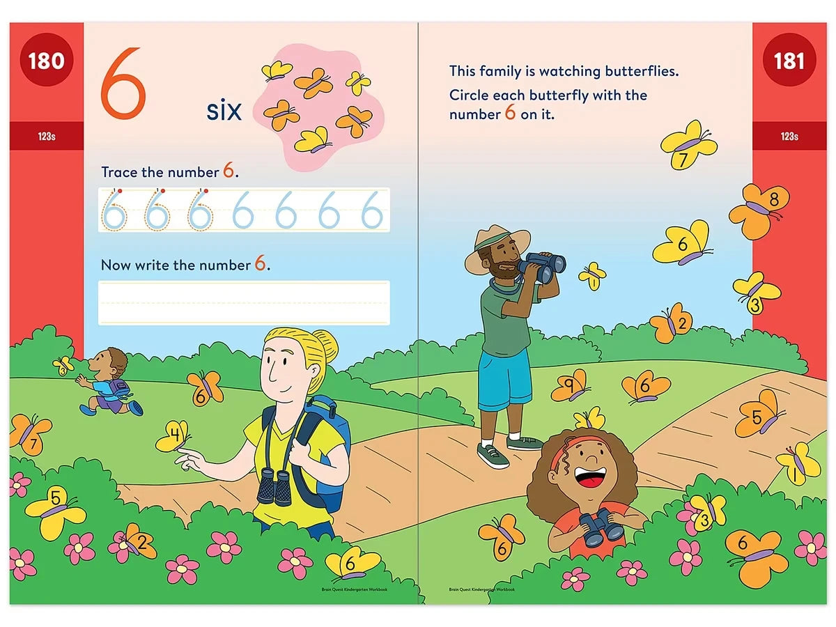 Brain Quest Workbook - Kindergarten - US 8344
