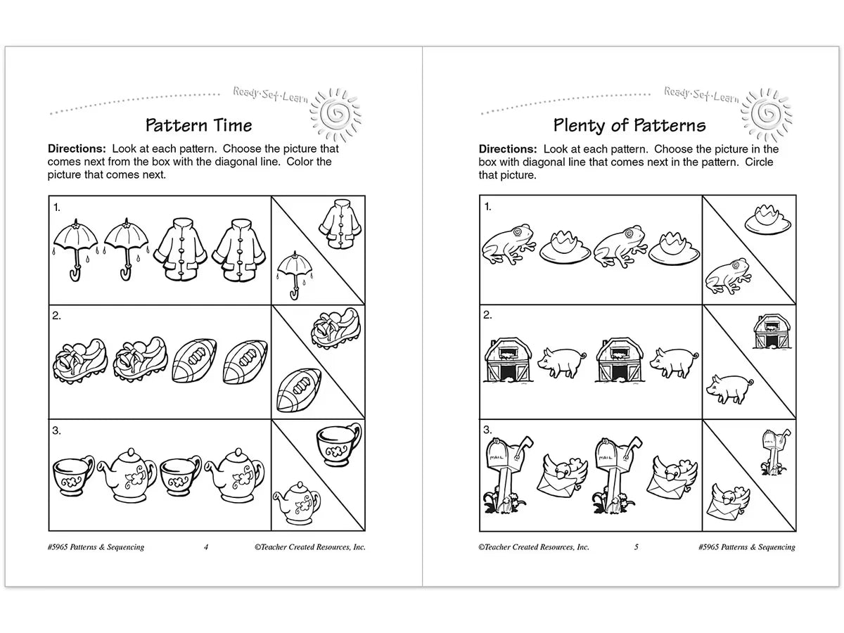 Patterns & Sequencing Workbook - US 5718