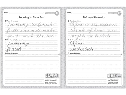Cursive Writing Practice Workbook - Gr. 3 - US 5032