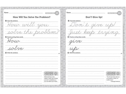 Cursive Writing Practice Workbook - Gr. 2-3 - US 9669