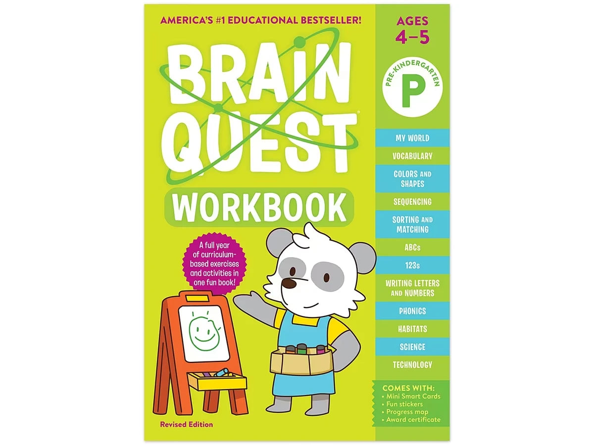 Brain Quest Workbook - Pre-K - US 8979