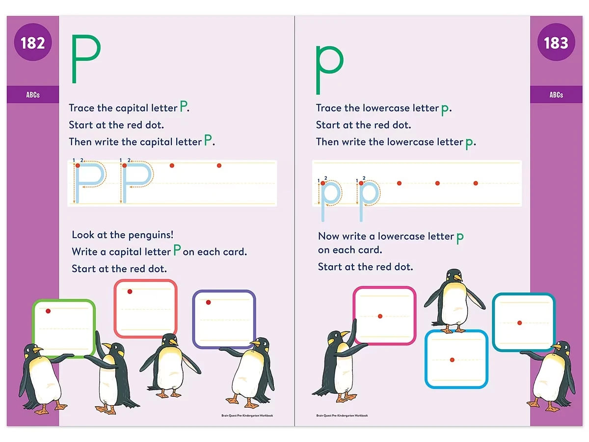 Brain Quest Workbook - Pre-K - US 8979