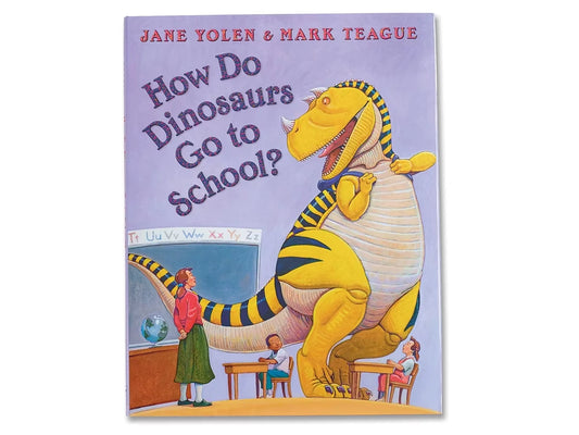 How Do Dinosaurs Go to School? Hardcover Book - US 3703
