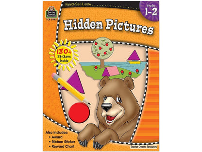 Hidden Pictures Workbook - Gr. 1-2 - US 8489