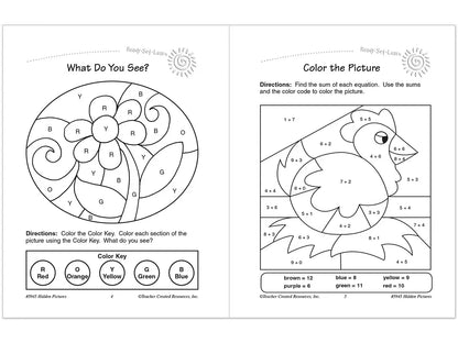 Hidden Pictures Workbook - Gr. 1-2 - US 8489