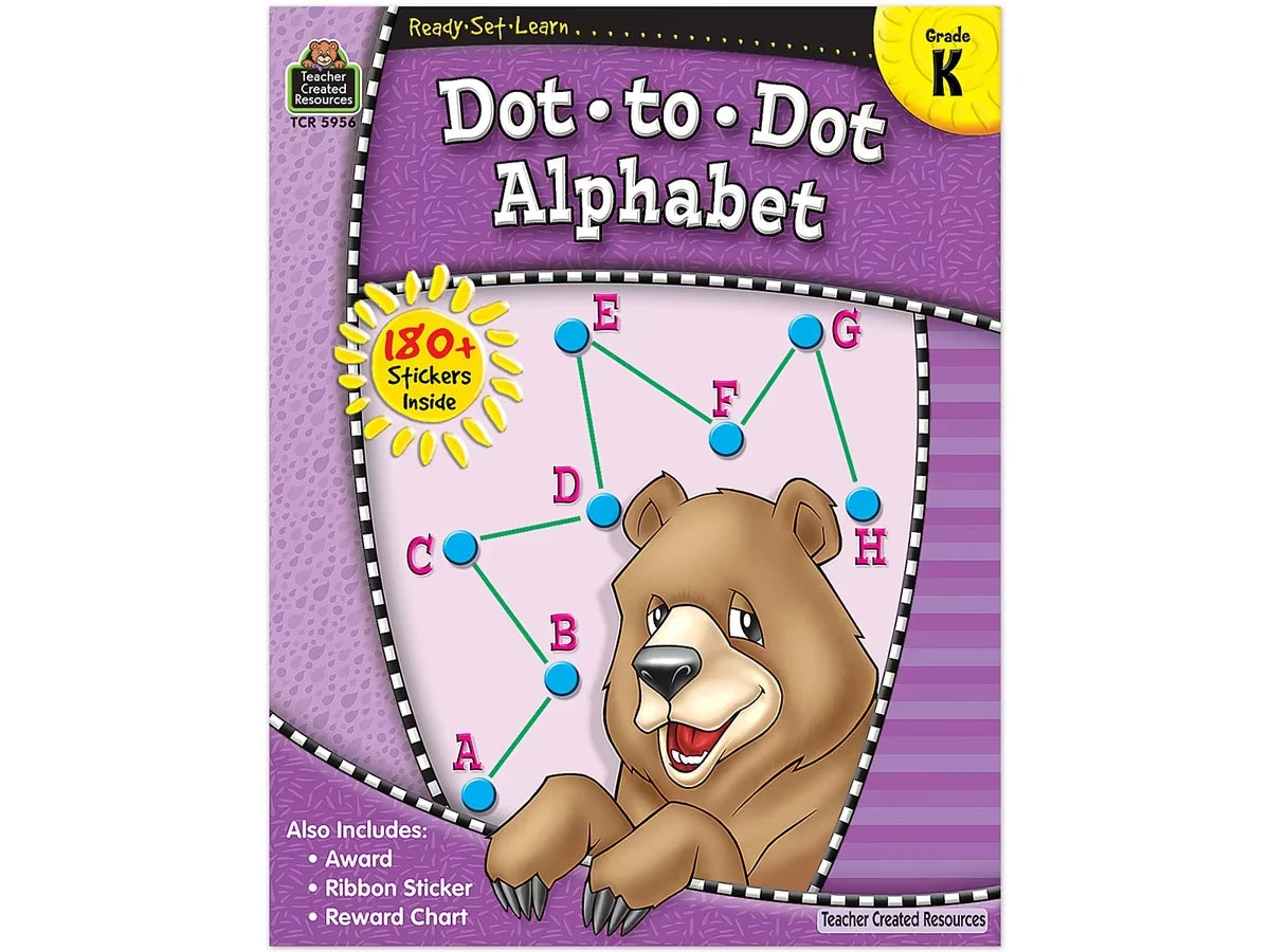 Dot-To-Dot Alphabet Workbook - US 8326