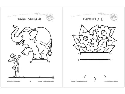 Dot-To-Dot Alphabet Workbook - US 8326