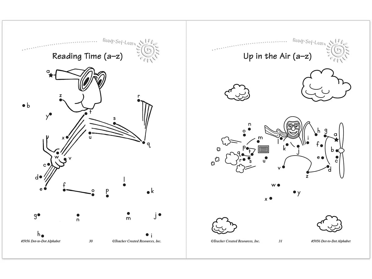 Dot-To-Dot Alphabet Workbook - US 8326