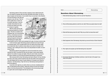 Read & Understand with Leveled Texts Workbook - Gr. 5 - US 2201