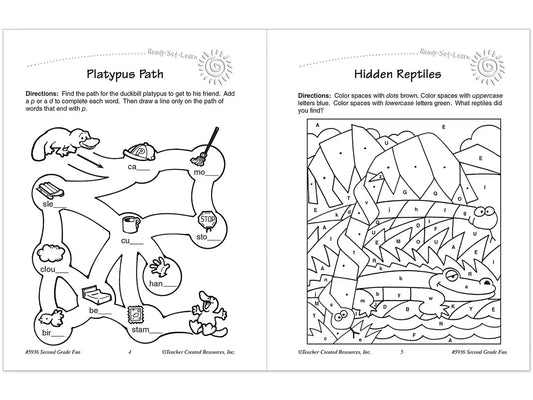 Second-Grade Fun Workbook - US 7747