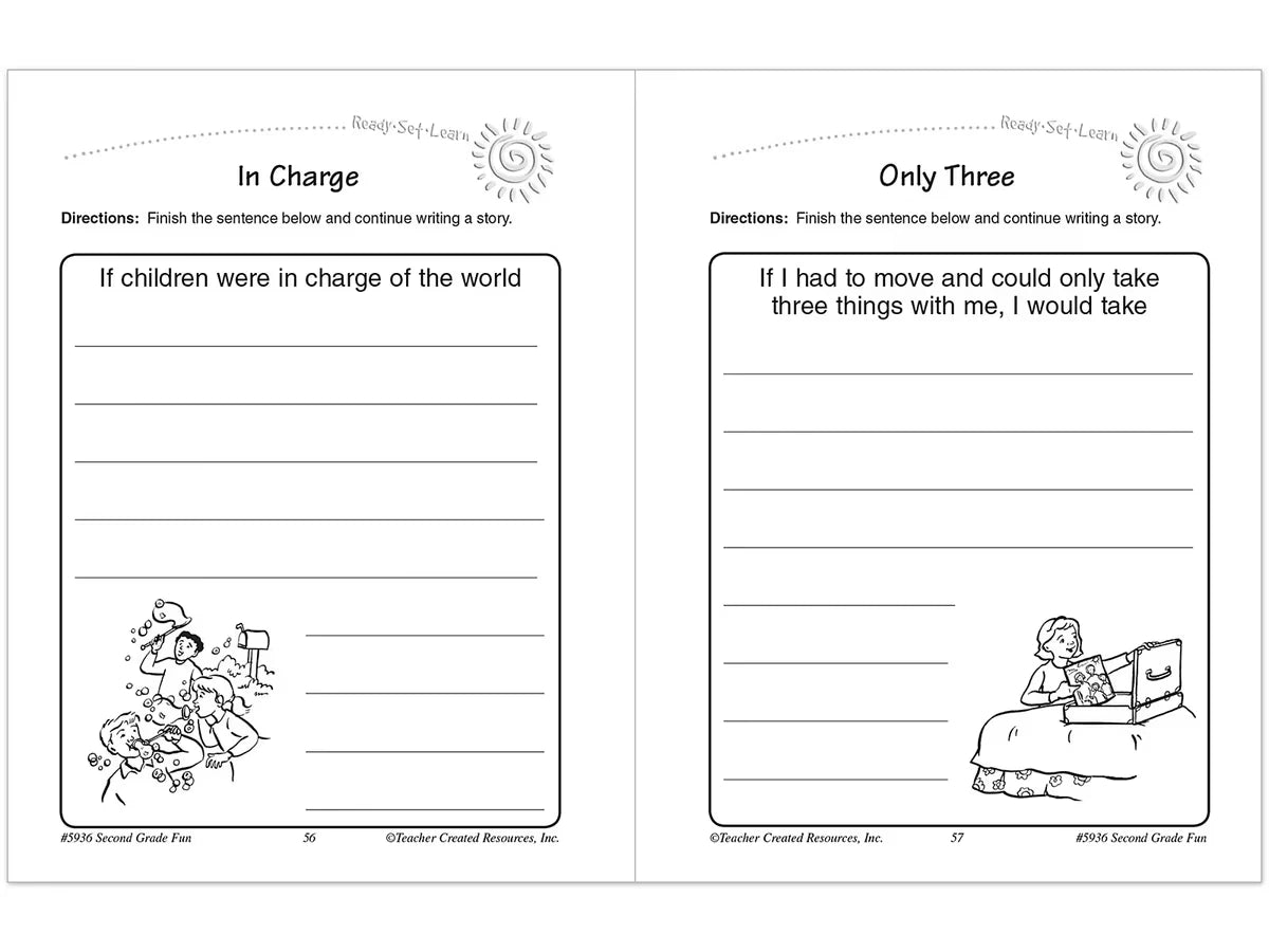 Second-Grade Fun Workbook - US 7747