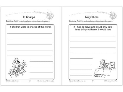 Second-Grade Fun Workbook - US 7747