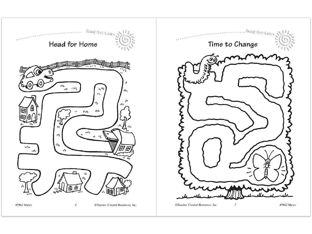 Mazes Workbook - Kindergarten - US 2318
