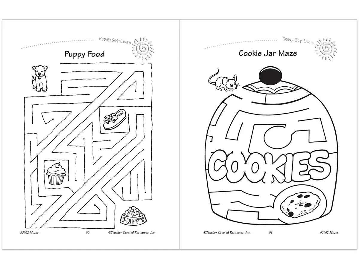 Mazes Workbook - Kindergarten - US 2318