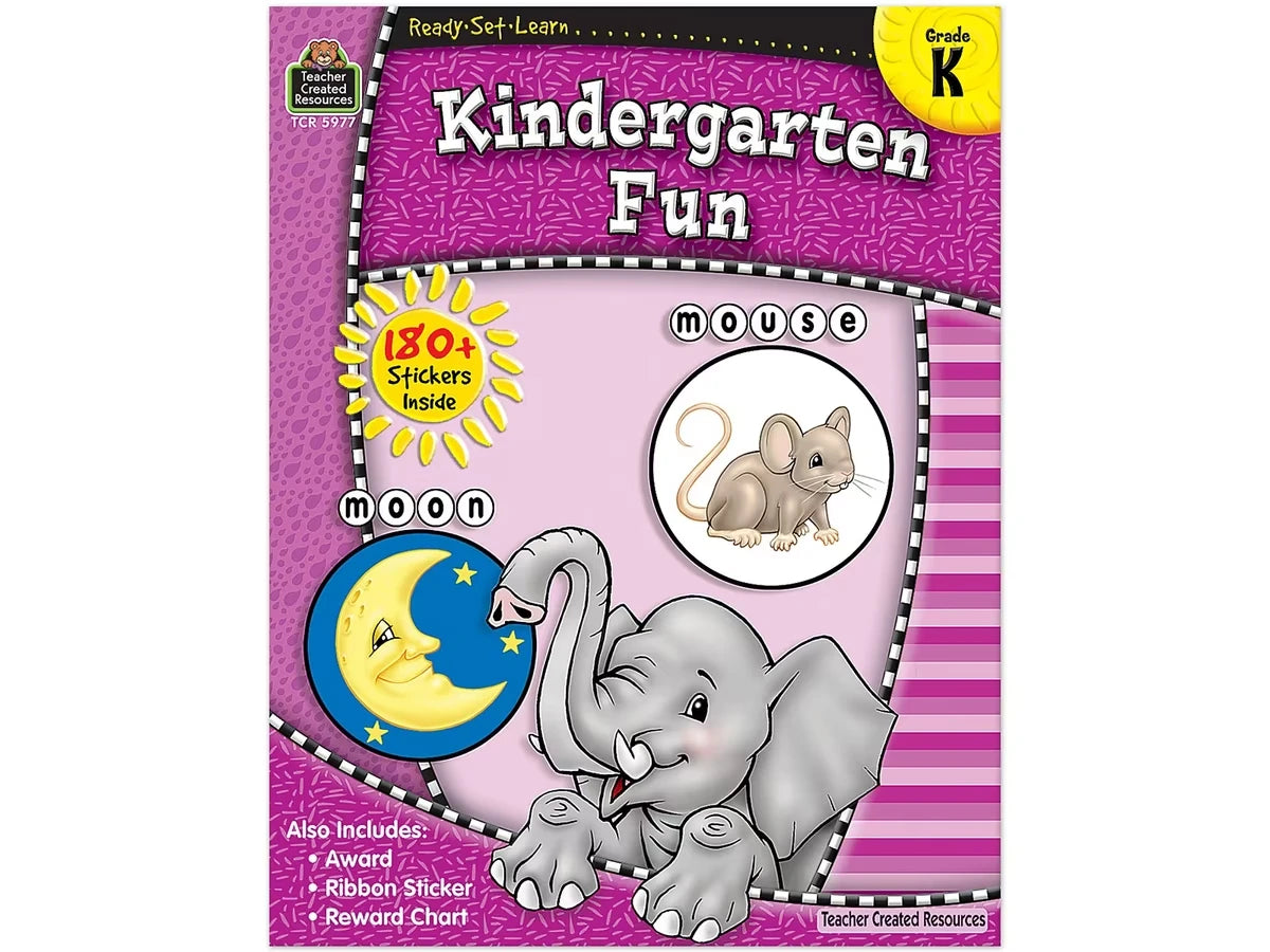 Kindergarten Fun Workbook - US 8427