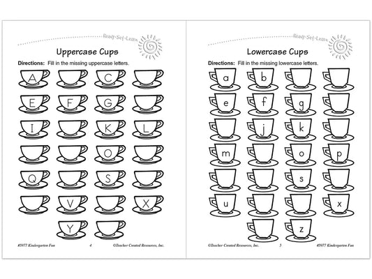 Kindergarten Fun Workbook - US 8427