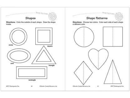 Kindergarten Fun Workbook - US 8427