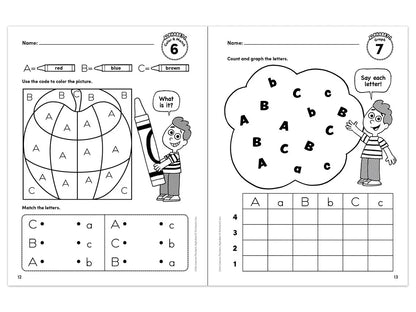 Alphabet Little Learner Packets Workbook - US 5742