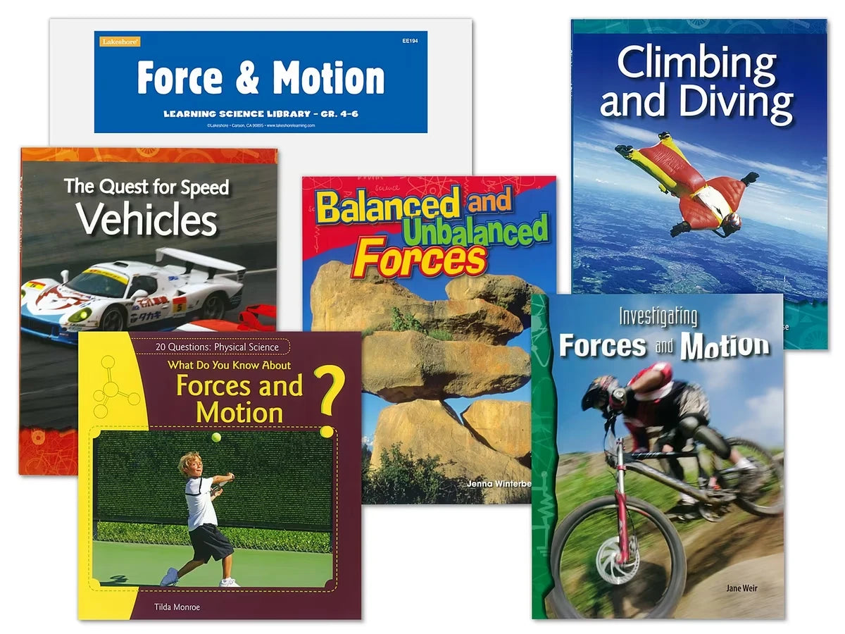 Force & Motion Book Library - Gr. 4-6 - US 1557