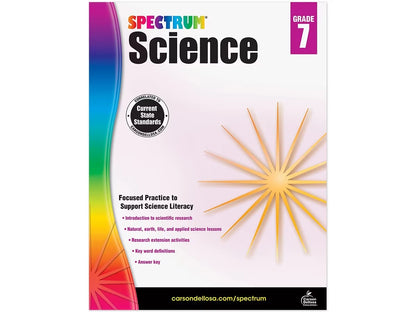 Spectrum® Science Workbook - Gr. 7 - US 1372
