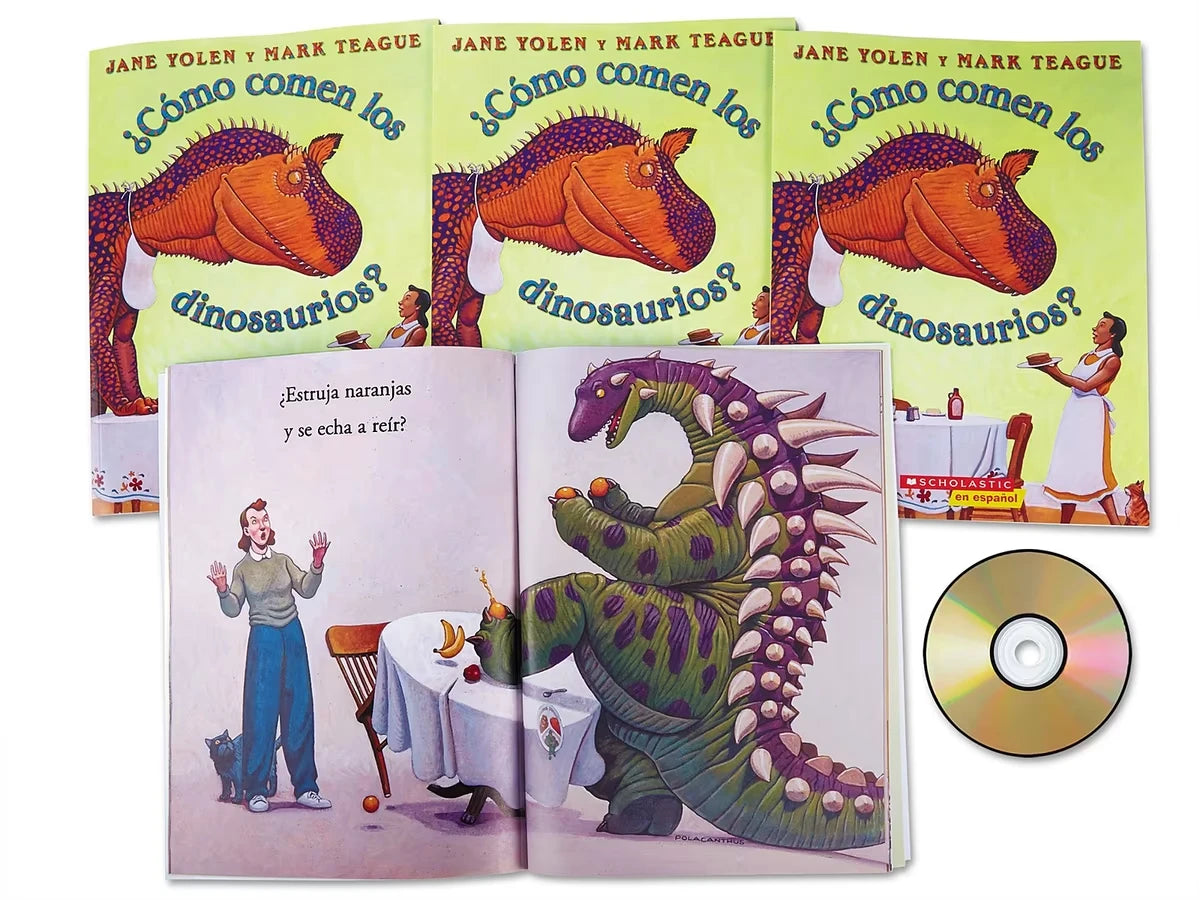 ¿Cómo comen los dinosaurios? Read-Along - US 9093