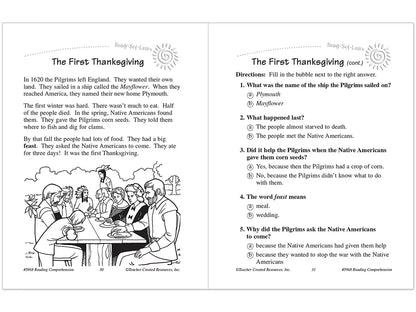 Master Reading Comprehension Workbook - Gr. 1 - US 6809