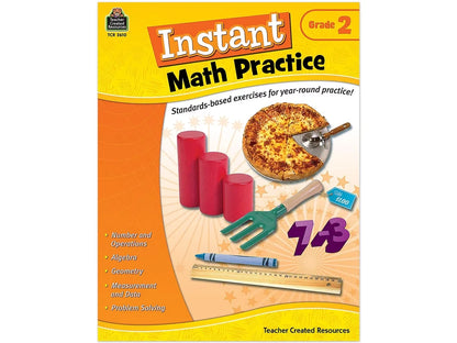 Instant Math Practice Workbook - Gr. 2 - US 2968