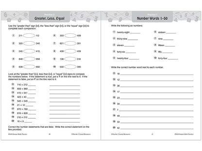 Instant Math Practice Workbook - Gr. 2 - US 2968