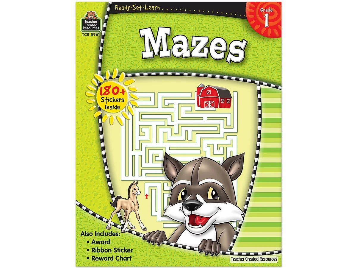 Mazes Workbook - Gr. 1 - US 4579