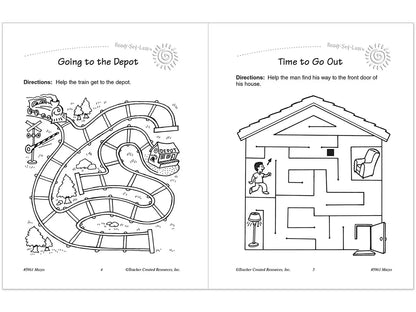 Mazes Workbook - Gr. 1 - US 4579