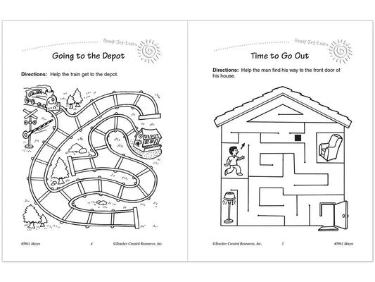 Mazes Workbook - Gr. 1 - US 4579