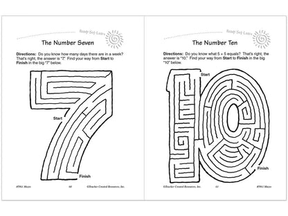 Mazes Workbook - Gr. 1 - US 4579
