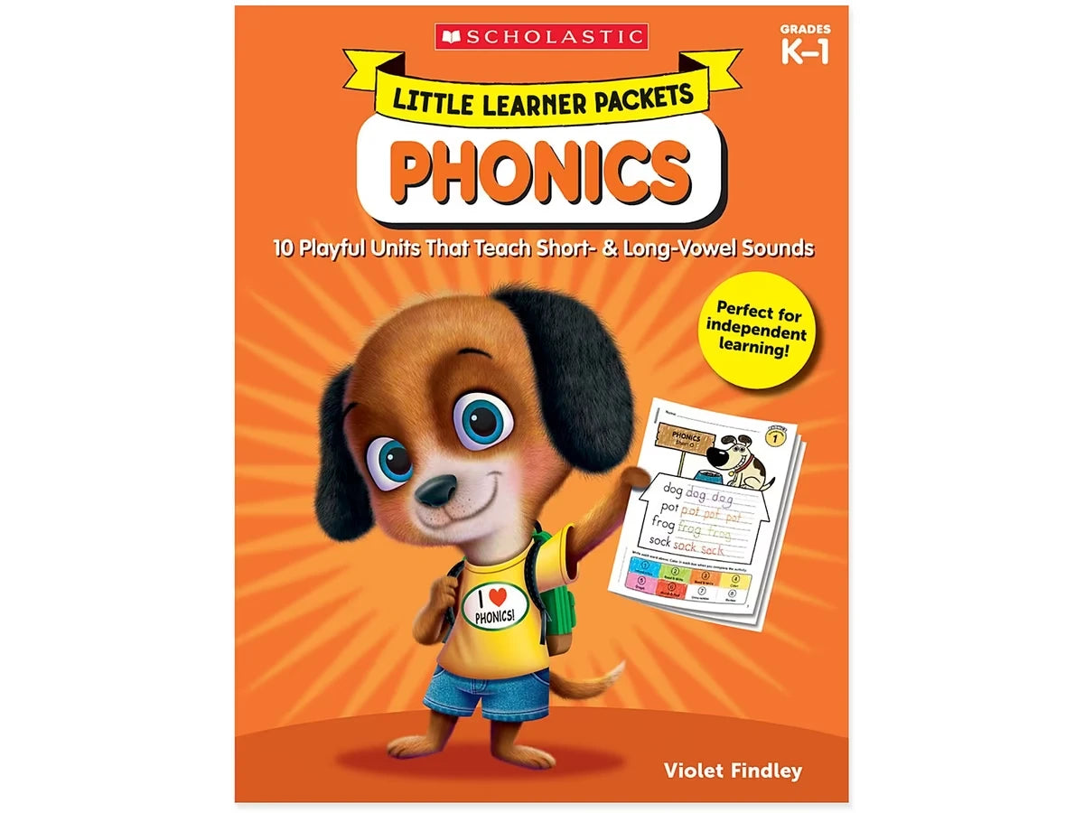 Phonics Little Learner Packets Workbook - US 5117