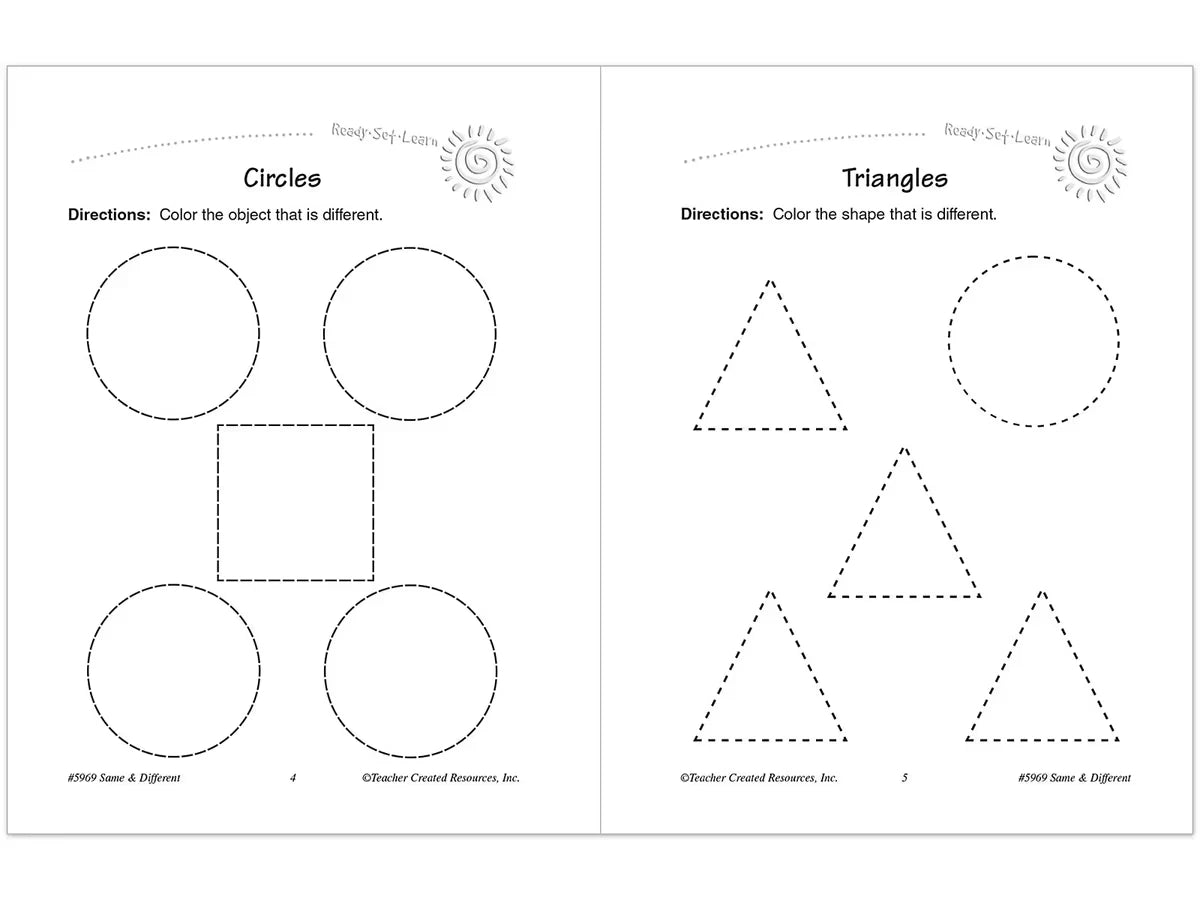 Same & Different Workbook - US 6306