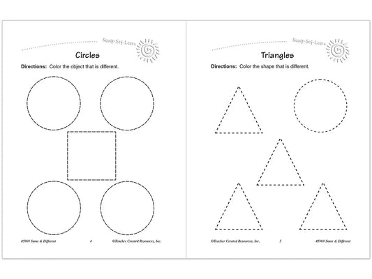 Same & Different Workbook - US 6306