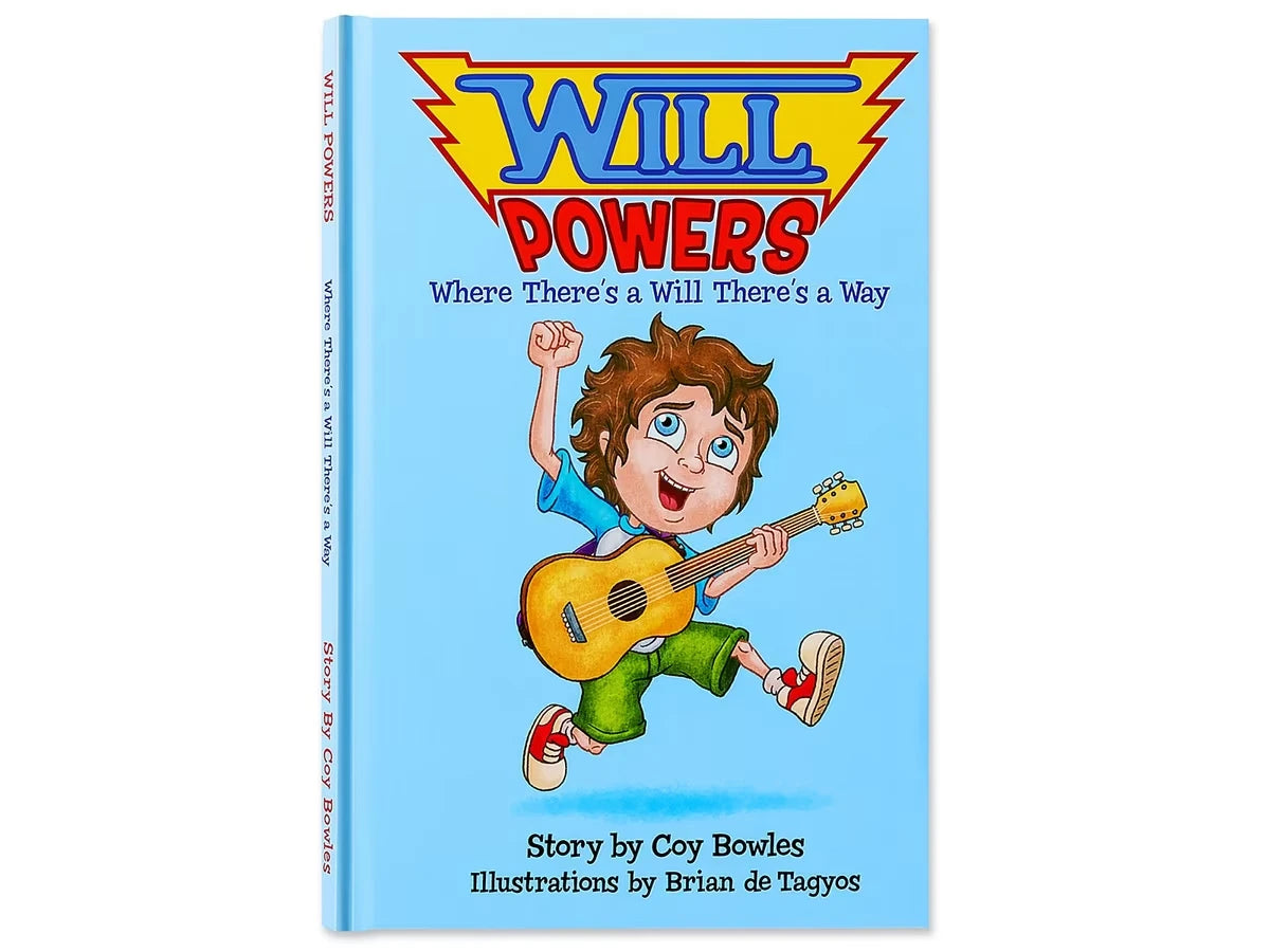 Will Powers: Where There’s a Will There’s a Way Hardcover Book - US 8052