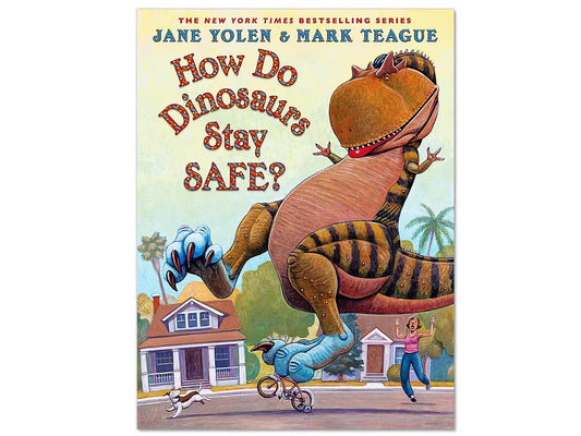 How Do Dinosaurs Stay Safe? Hardcover Book - US 9815