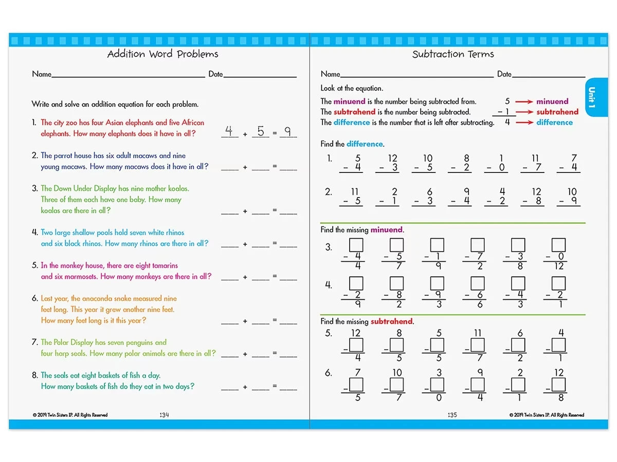 Let’s Get Ready for Third Grade Workbook - US 4717