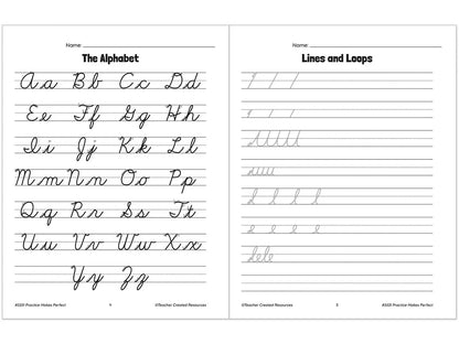 Cursive Writing Practice Workbook - US 3296