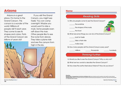 Spectrum® Reading Workbook - Gr. 1 - US 3947
