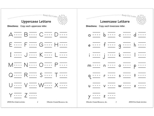 First-Grade Workbook - US 1460