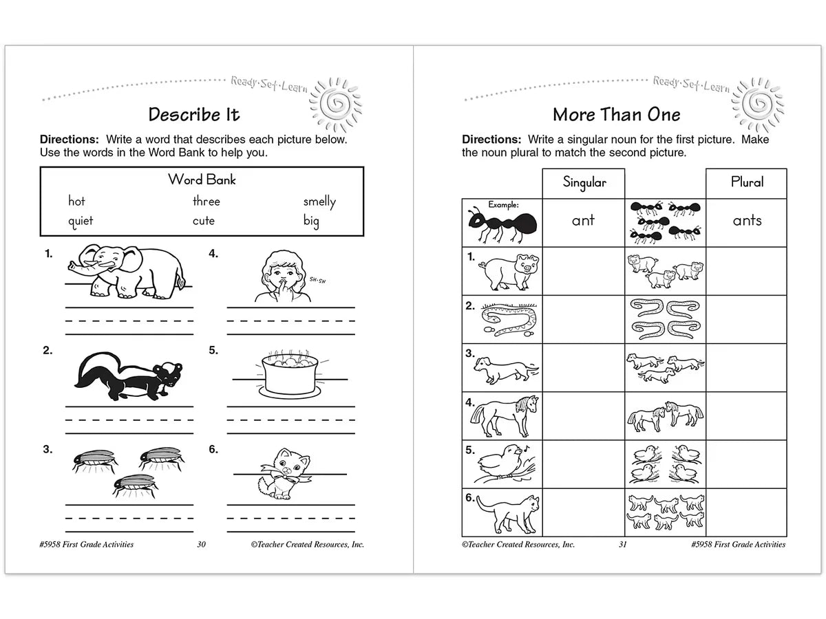 First-Grade Workbook - US 1460