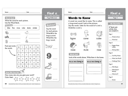 Phonics Week-By-Week Packets Workbook - US 2268