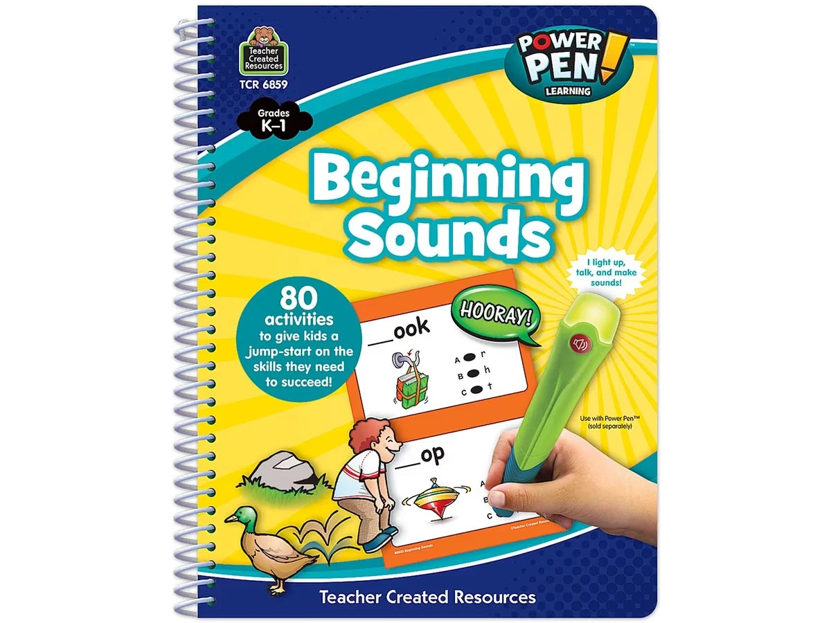 Power Pen!® Beginning Sounds Learning Book - US 3568