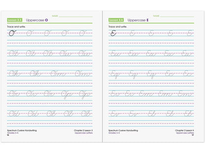 Spectrum® Cursive Handwriting Workbook - US 6452