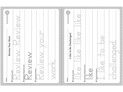 Handwriting Practice Workbook - K-Gr. 1 - US 7324