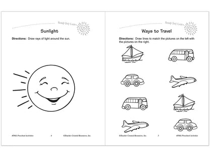 Preschool Workbook - US 3302