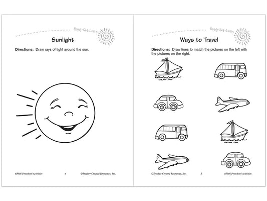 Preschool Workbook - US 3302